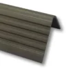 Grada  Angulo Grande Negro 70X40 Tira 2,4 Mts