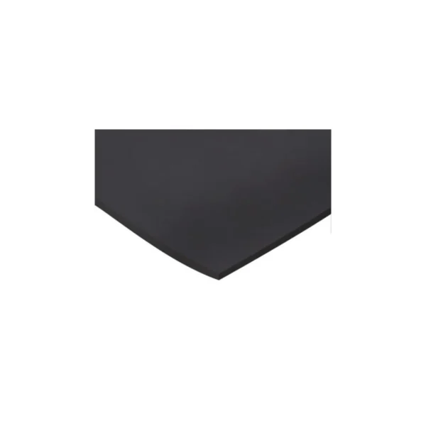 Goma Eva en Plancha negra 20 mm espesor x 1 500 mm ancho x 3000 mm largo.