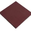 Pastelón De Caucho Palmeta 50x50cm, 20mm Espesor Color Rojo