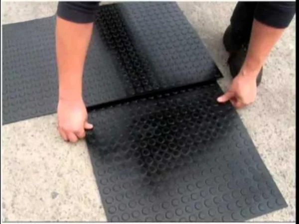 Piso en Plancha Estoperol Importado Negro 50x50 cm, 3 mm Espesor. - Imagen 4