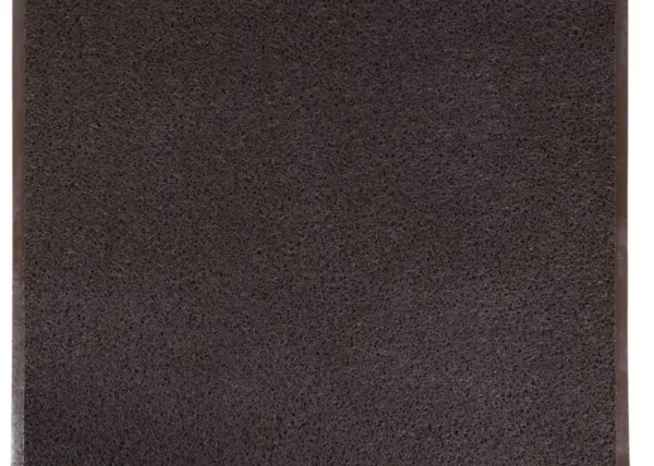 Limpiapie Alfombra PVC Rizado Pequeño 60x90 cm 12 mm Café/Con terminación - Imagen 3