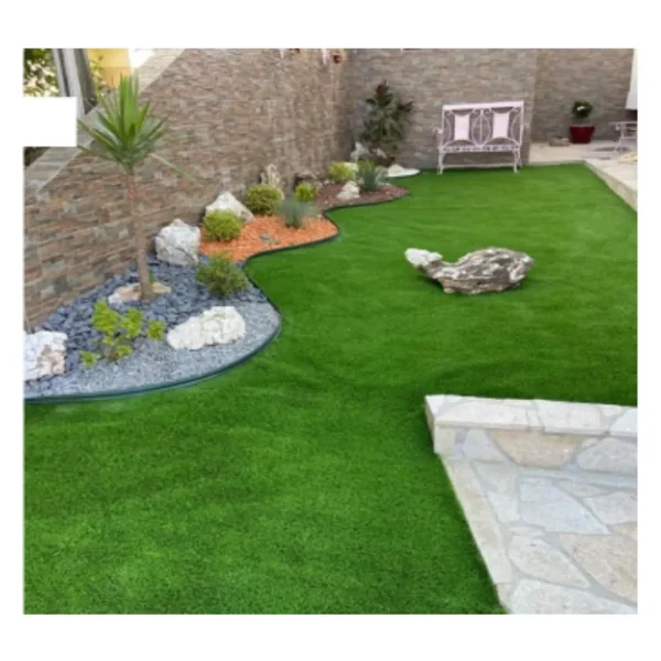 PASTO SINTÉTICO CRUZEIRO ORNAMENTAL 25MM ESPESOR  2 MT ANCHO X 5 MTS .