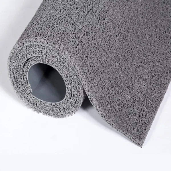 Alfombra Limpiapie PVC Tipo Nomad Gris 1,20 m ancho x 12 mm espesor x 1 mt lineal