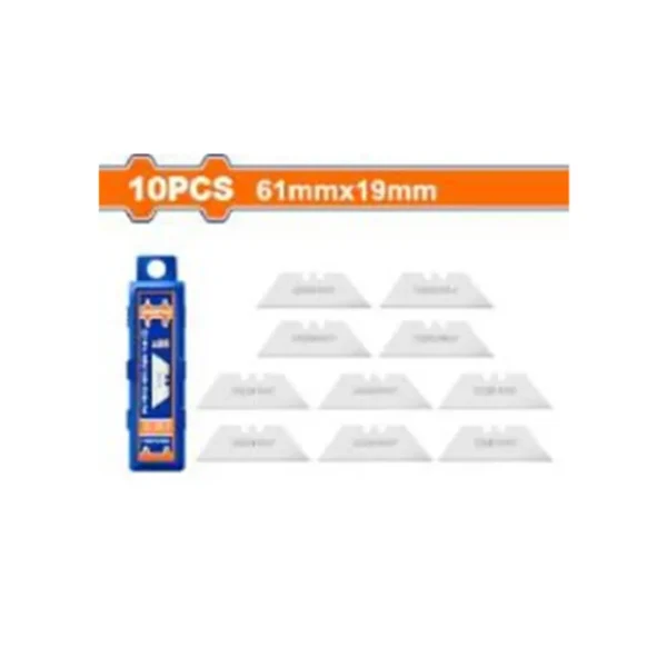 JUEGO DE 10 CUCHILLAS 61 MM X 19 MM WADFOW