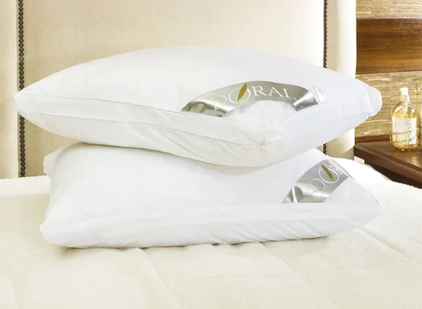 Almohada Deluxe Rellena Microfibra Tela 233 Hilos  100% Alg Percale