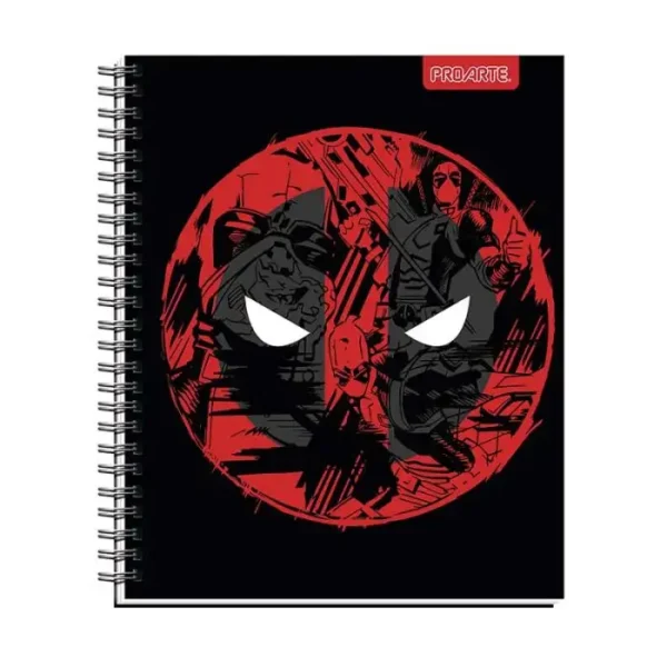 CUAD PROARTE UNIV 100H TED/ED 7MM DEADPOOL - Imagen 2