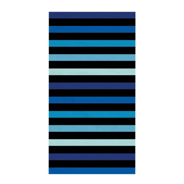 Toalla de Playa Estampada  Malibú 400 grs/m2 - 71 x 147 cms Li/ Azu