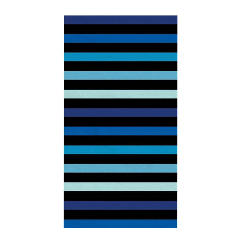 Toalla de Playa Estampada  Malibú 400 grs/m2 - 71 x 147 cms Li/ Azu