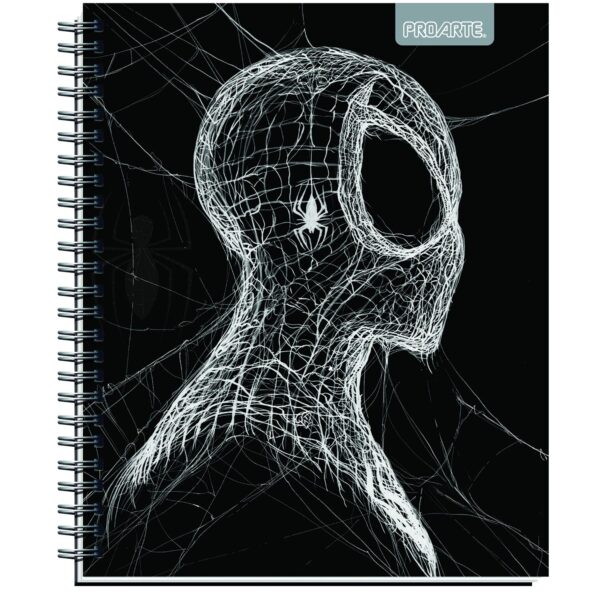 Cuaderno PROARTE Universitario 100 Hojas ted/ed 7 mm. Liso Spiderman