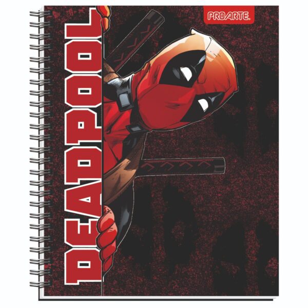 CUAD PROARTE UNIV 100H TED/ED 7MM DEADPOOL