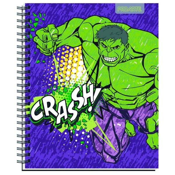 CUAD PROARTE UNIV 100H TED/ED 7MM SUPER HERORES
