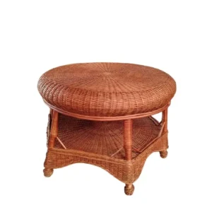 Mesa Redonda Mimbre Modelo Monseñor 54 X 83 Cm