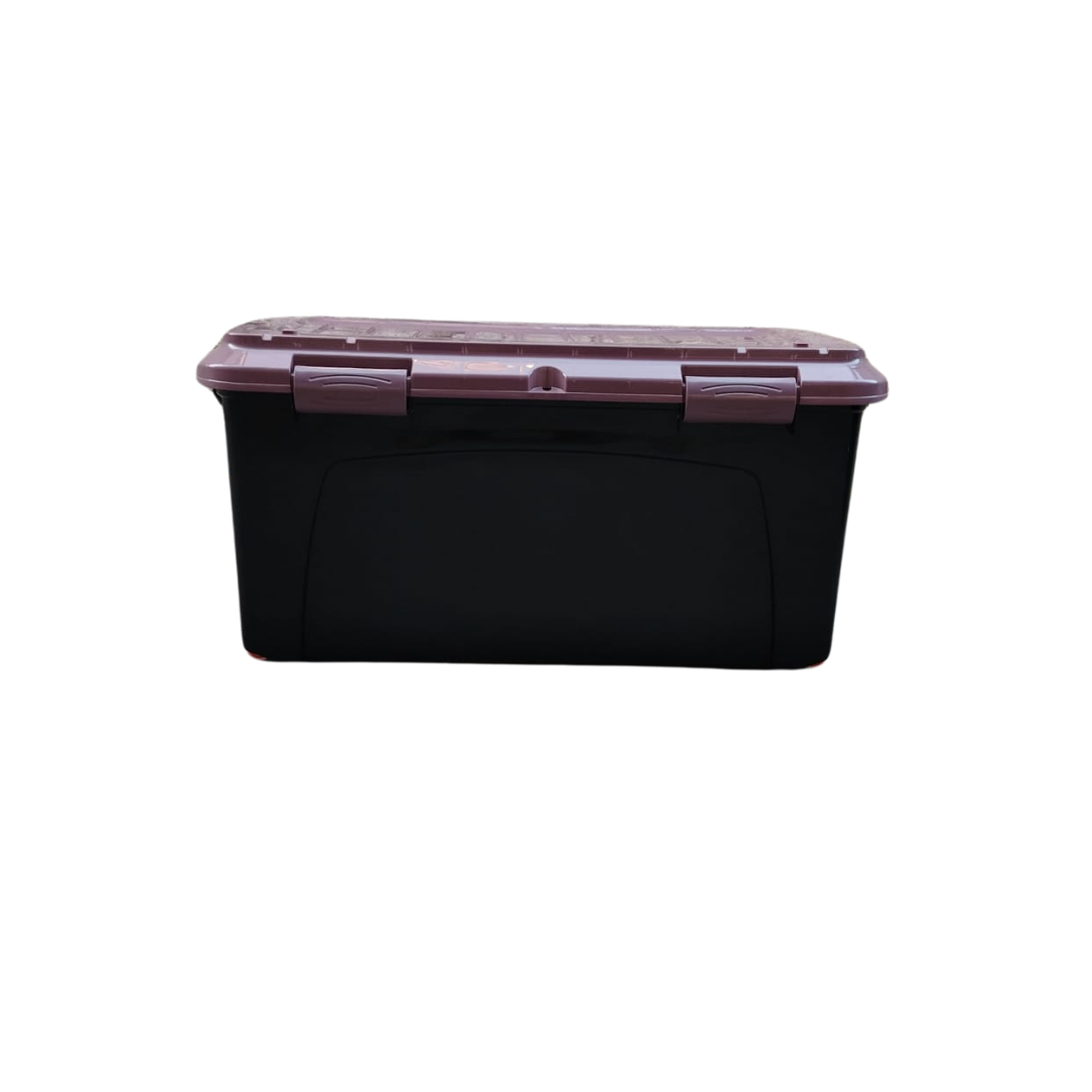 Baul Megaforte 90 Lts Morado/Negro