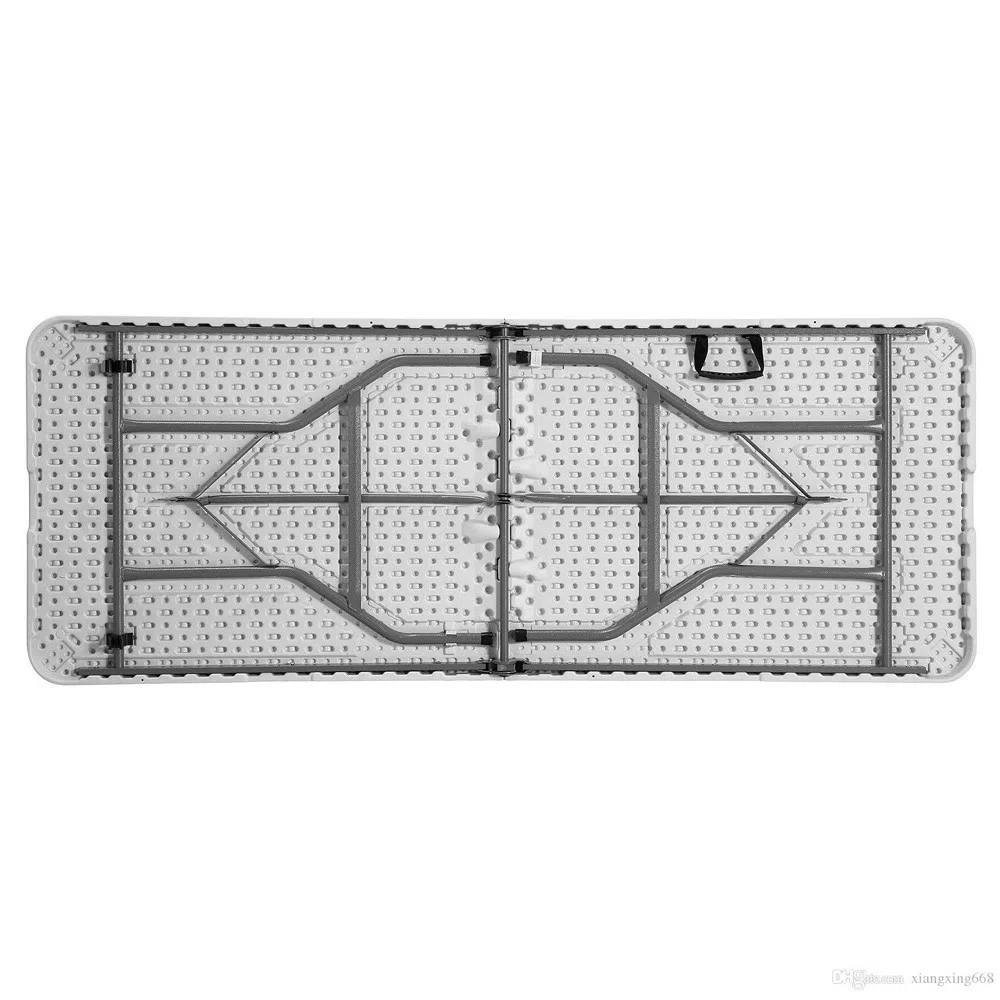 Mesa Plegable 180 X 74Cm Tipo Maleta Portátil Camping - Imagen 2