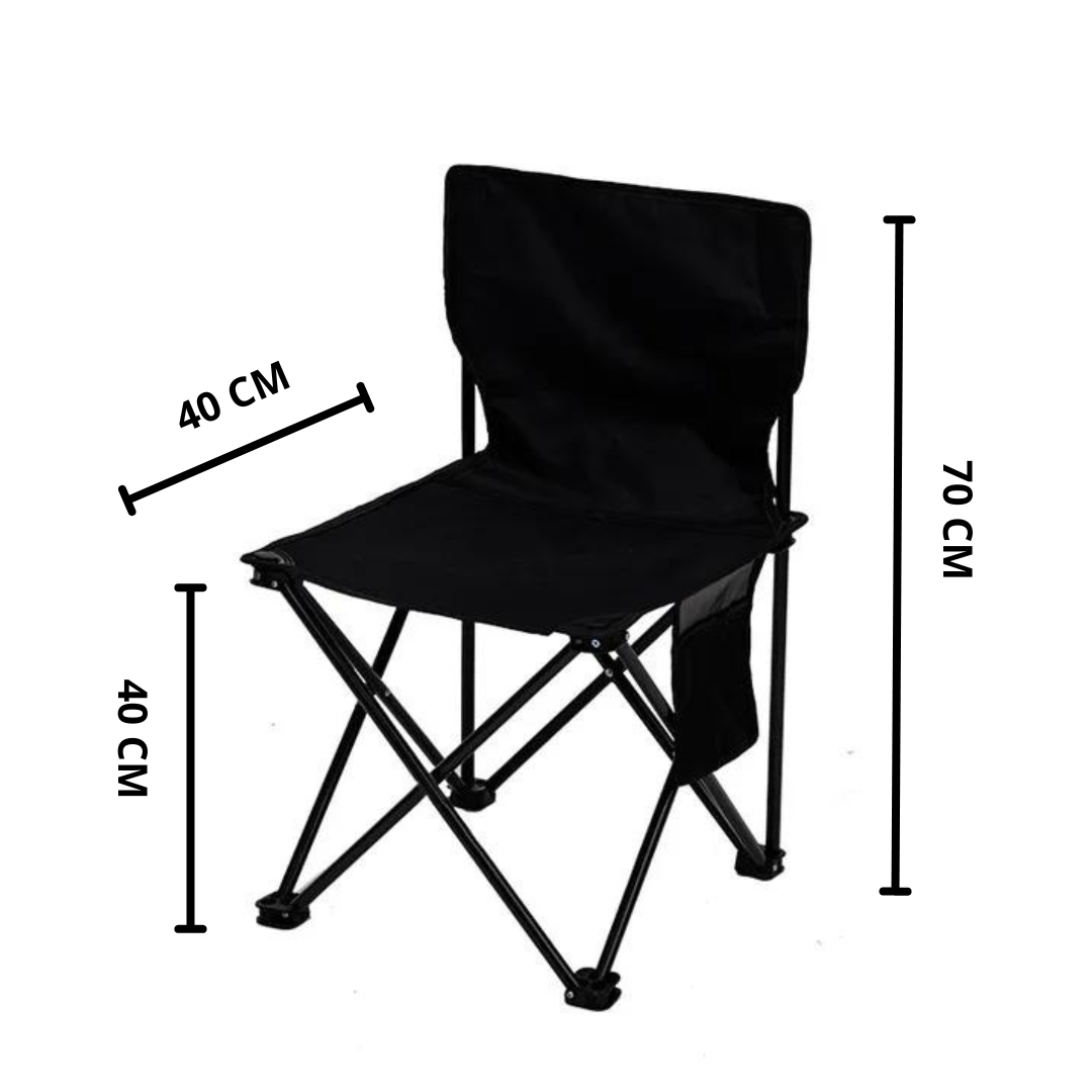 Set Mesa + 4 Silla Plegable Camping Portátil + Bolso - Imagen 6