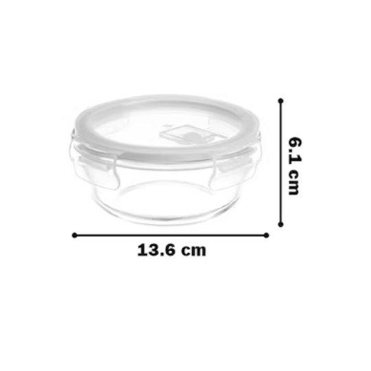 Pote Vidrio Redondo 370 Ml - Imagen 2