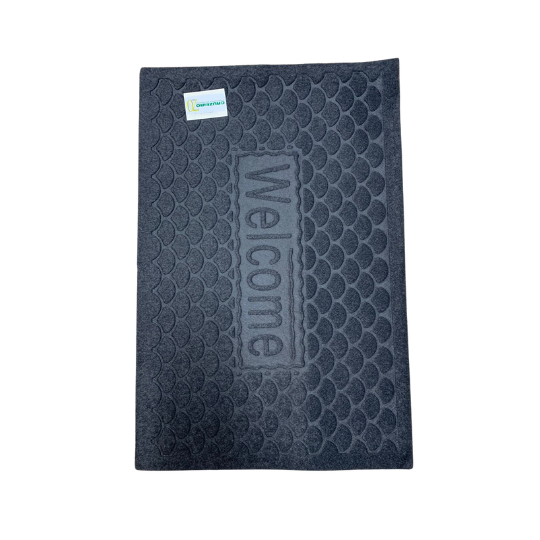 Piso Felpudo Entrada Antideslizante Variedad de Colores D-17