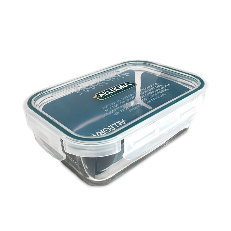 Contenedor Hermetico Vidrio Rect. 420Ml - Imagen 3