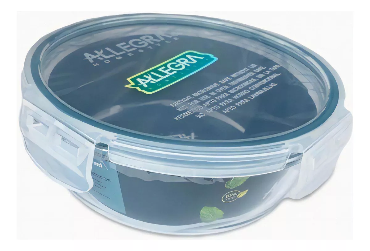 Contenedor Hermetico Vidrio Redondo 370Ml - Imagen 3