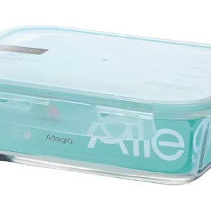 Contenedor Hermetico Vidrio Rect. 1,500 Ml