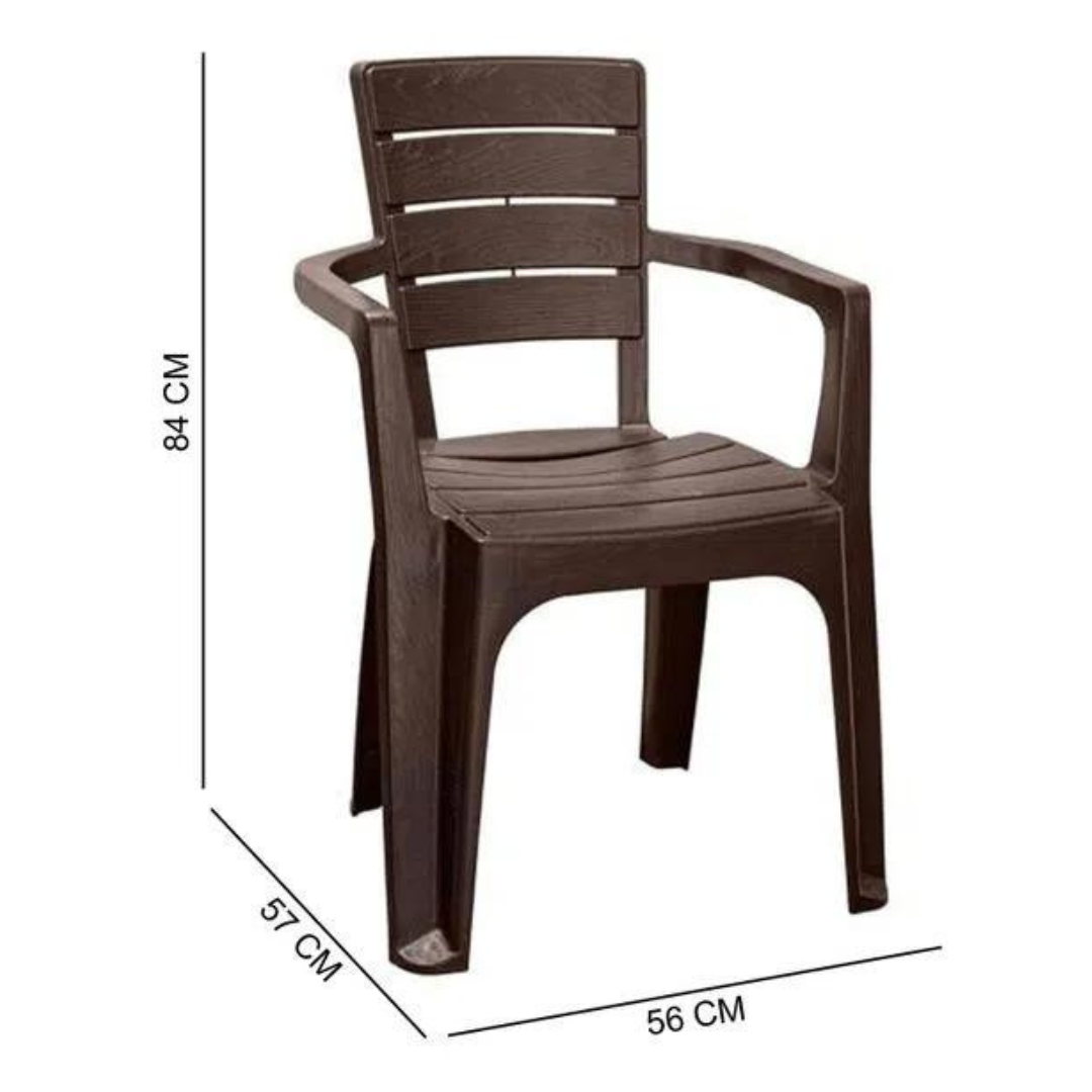 Silla Roble Con Brazos - Imagen 2