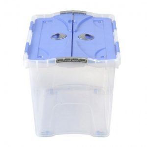 Caja Movil Lock 78 Lts Clarificado Azul - Imagen 2