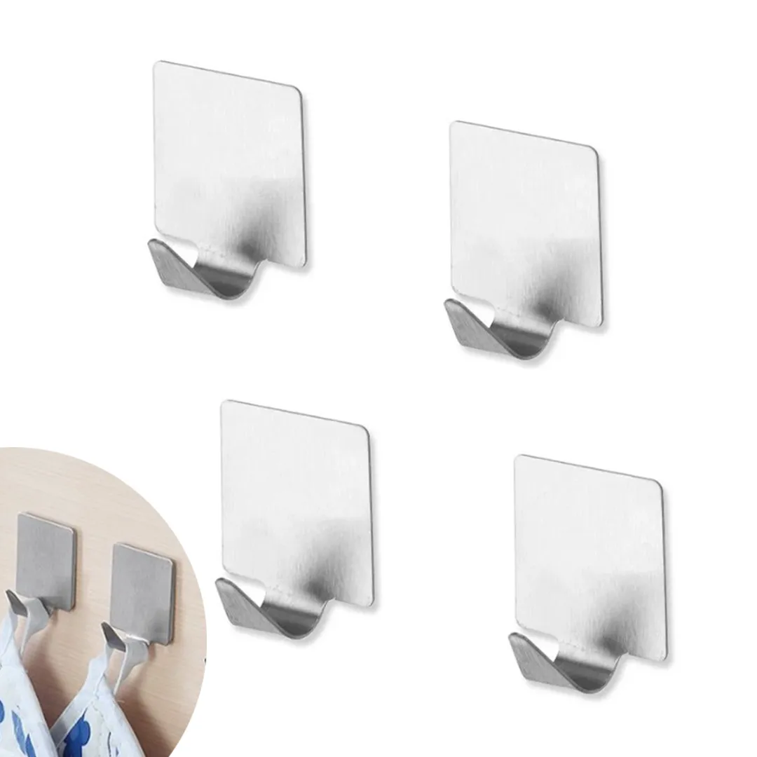 Bl Nh 3 Ganchos Cuadrados Pequeños Acero Inoxidable 1313Nh - Imagen 3