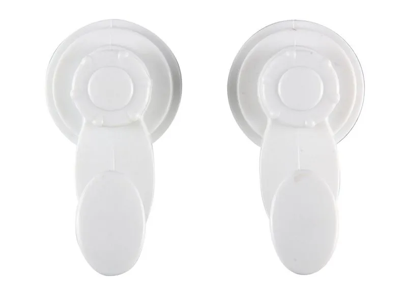 Bl Nh 2 Ganchos Succión Blanca 4112Nh