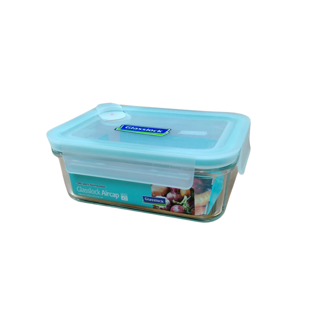 Contenedor Vidrio Hermetico Rect. 2000Ml Glasslock