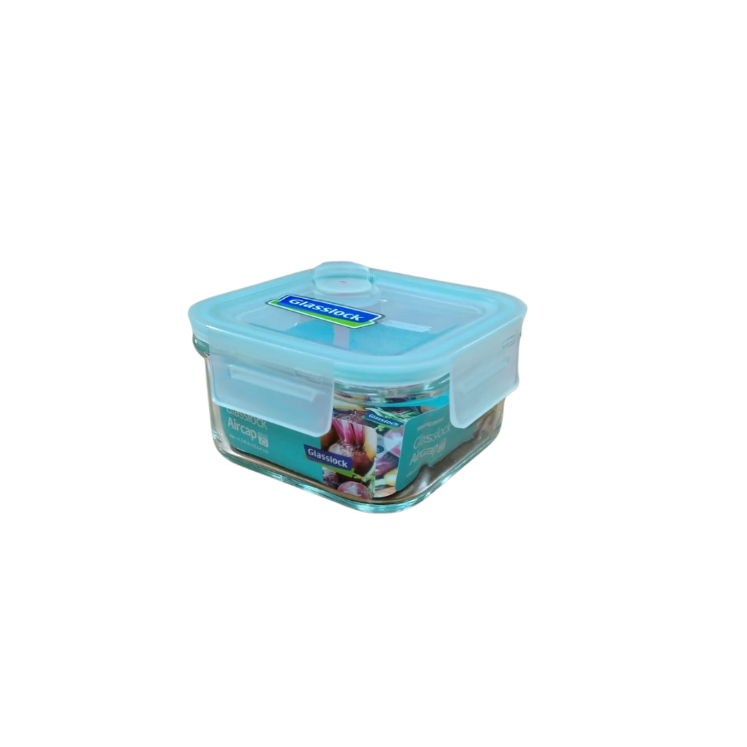 Contenedor Vidrio Hermetico Cuad. 490Ml Glasslock