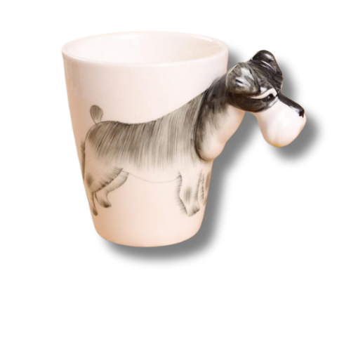 Taza De Porcelana De Poodle