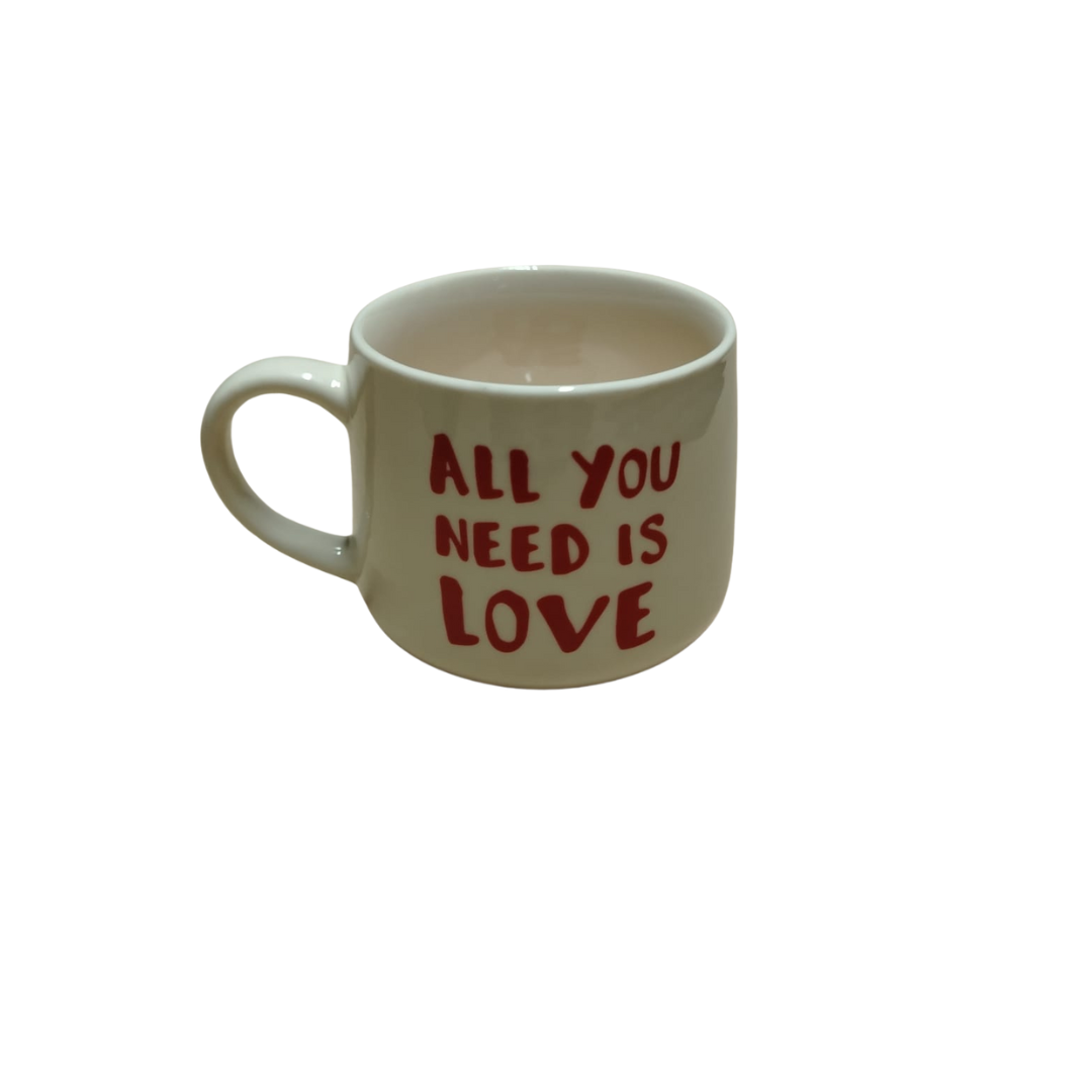 Taza Porcelana Love