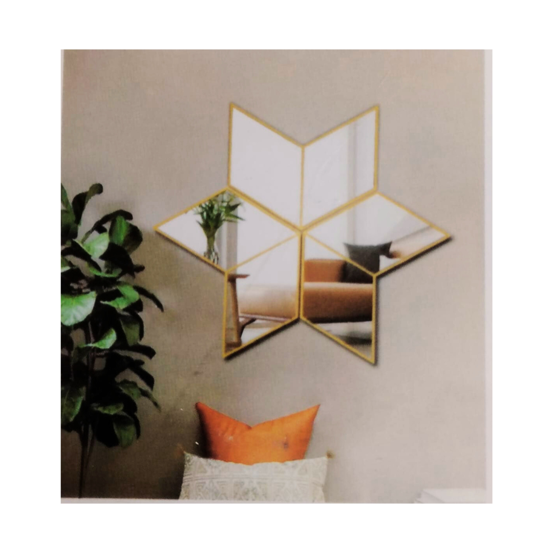 Espejo Decorativo Estrella Modular