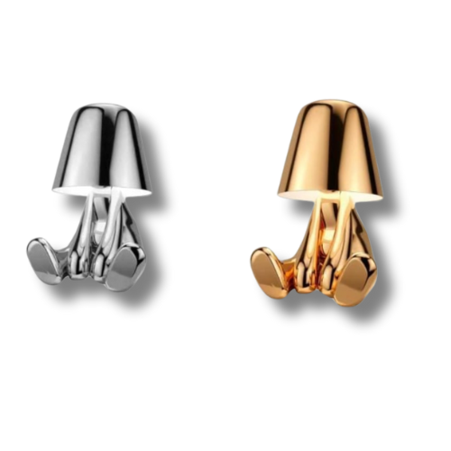 Lamparas De Velador Dorada Y Plateada Sentadot023D 11.5*16