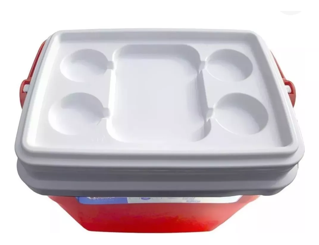 Nevera 35 Lts Rojo - Imagen 3