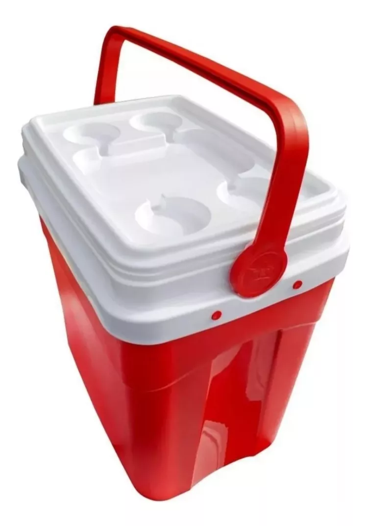 Nevera 35 Lts Rojo - Imagen 2