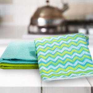 Set 3 Paños De Cocina Microfibra