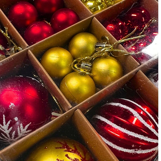 Set Esferas De Navidad 28 Piezas