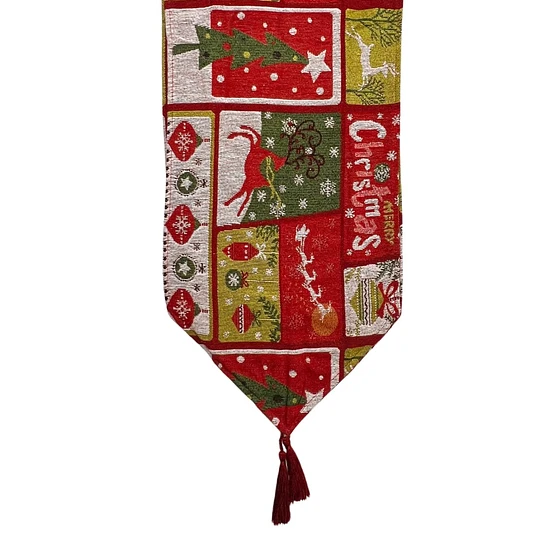 Camino De Mesa Navidad 1,70 Mts Largo