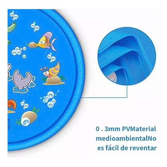 Almohadilla Rociadora De Agua Redonda 140 Cm - Imagen 4
