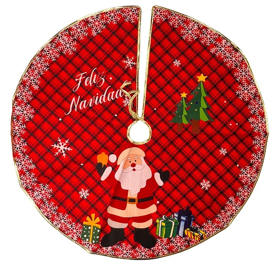 Faldon Arbol De Pascua 80 Cm Diametro