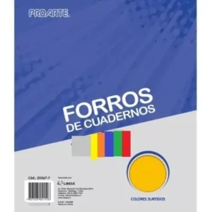 FORRO PROARTE COLLEGE COL.SURT.BOLSA 10un CAJA PD