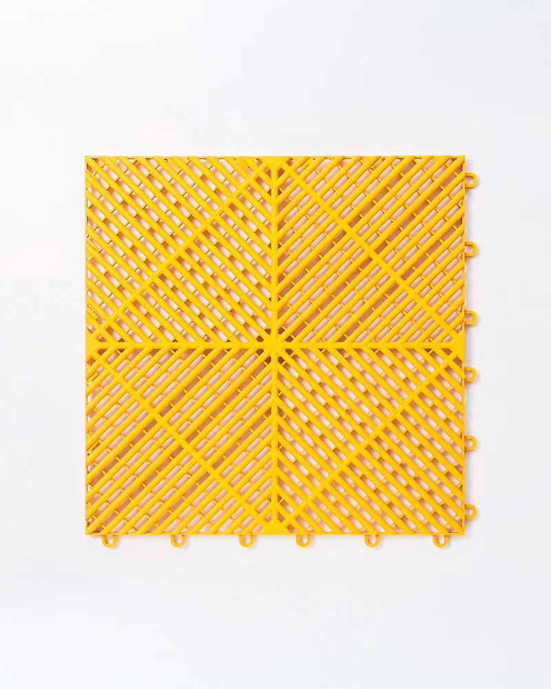 Piso de Garage Modular - Amarillo (40x40x1.8cm)