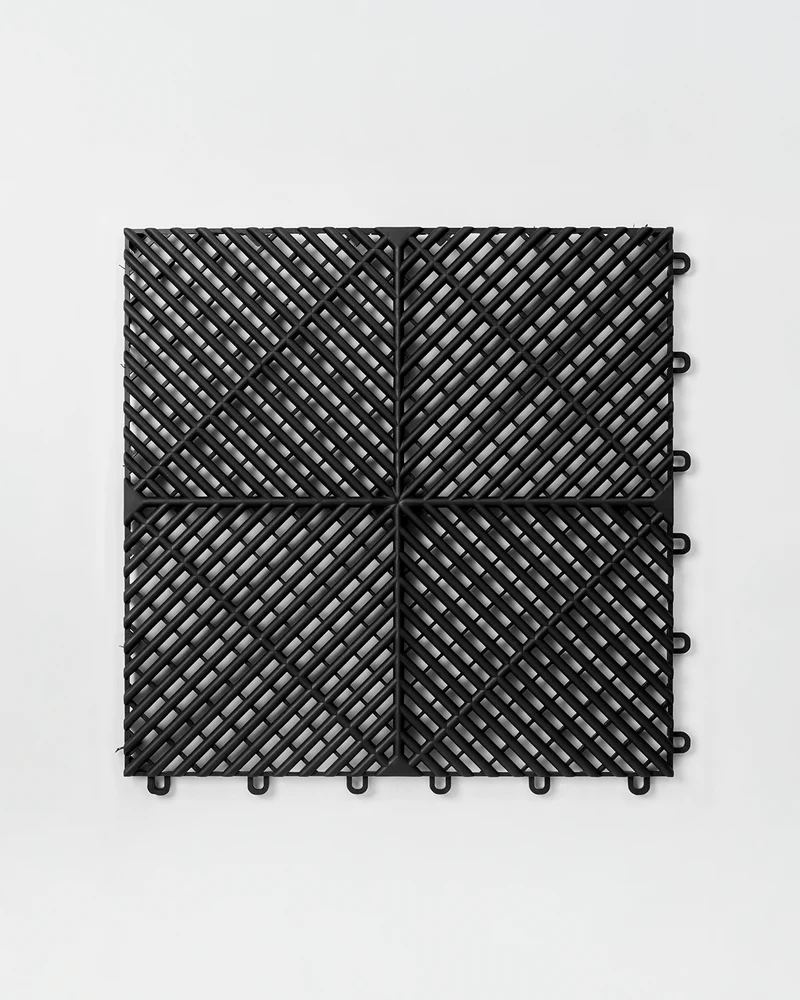 Piso de Garage Modular - Negro (40x40x1.8cm)