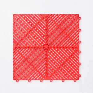 Piso de Garage Modular - Rojo (40x40x1.8cm)