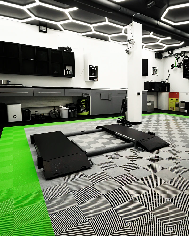 Piso de Garage Modular - Verde (40x40x1.8cm) - Imagen 2