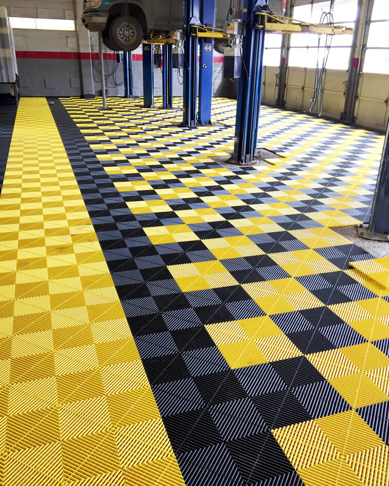 Piso de Garage Modular - Amarillo (40x40x1.8cm) - Imagen 2