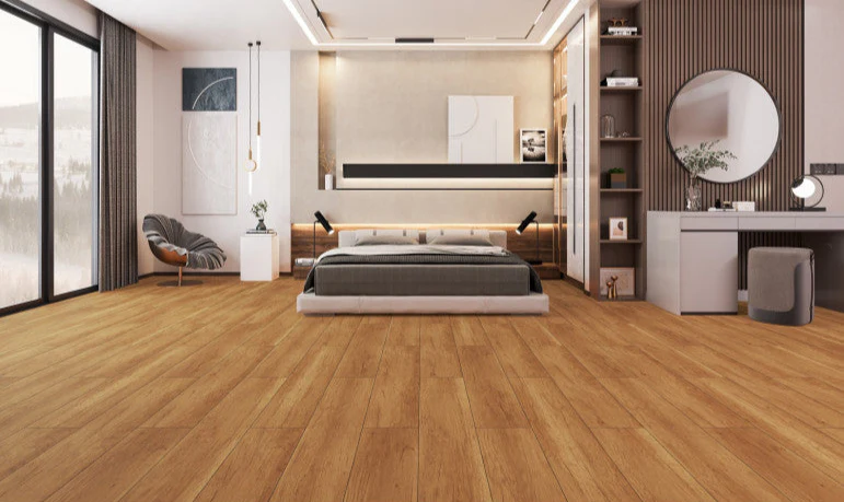 Piso Fotolaminado 8Mm Con Bisel ,Color: Marrón -Producto a Pedido. - Imagen 3