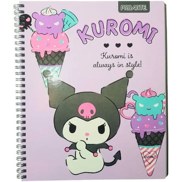 CUADERNO UNIVERSITARIO PROARTE TED/ED KUROMI 100H 7MM