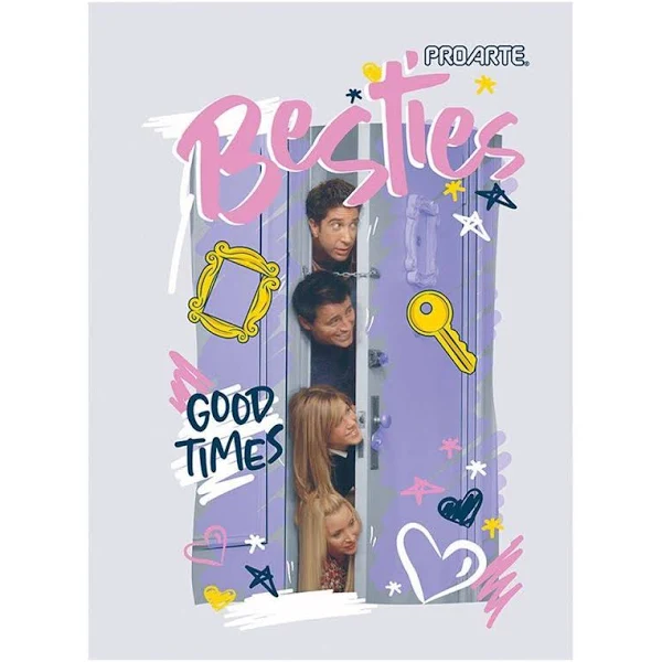 CUADERNO PROARTE FRIENDS CARTA 150 HJS 7 MM